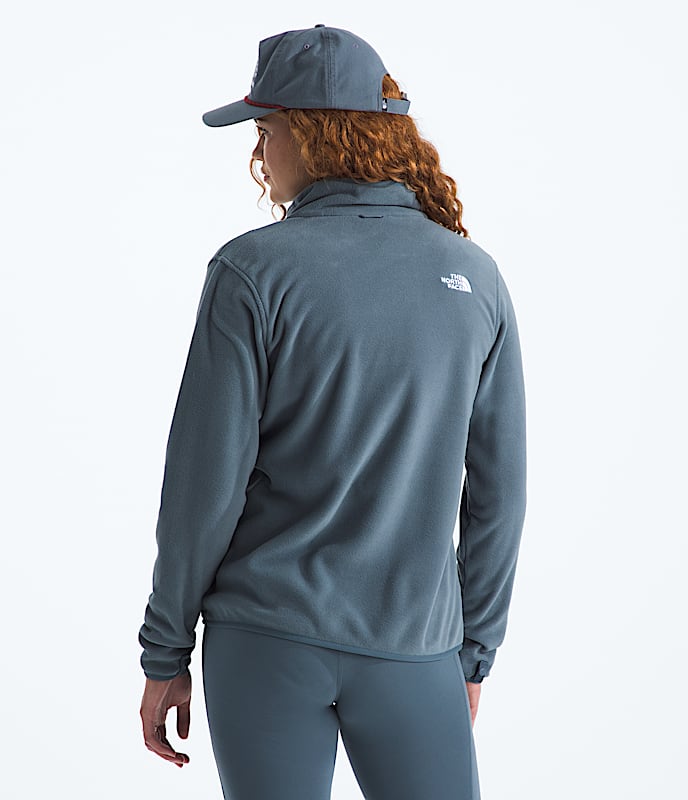 Womens Glacier Fleece Jacket TNF BACK