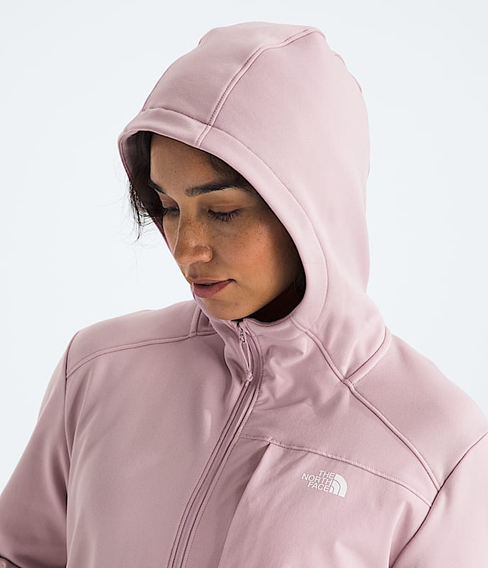 Womens TNF Performance Fleece FullZip Hoodie TNF MODELHOOD2