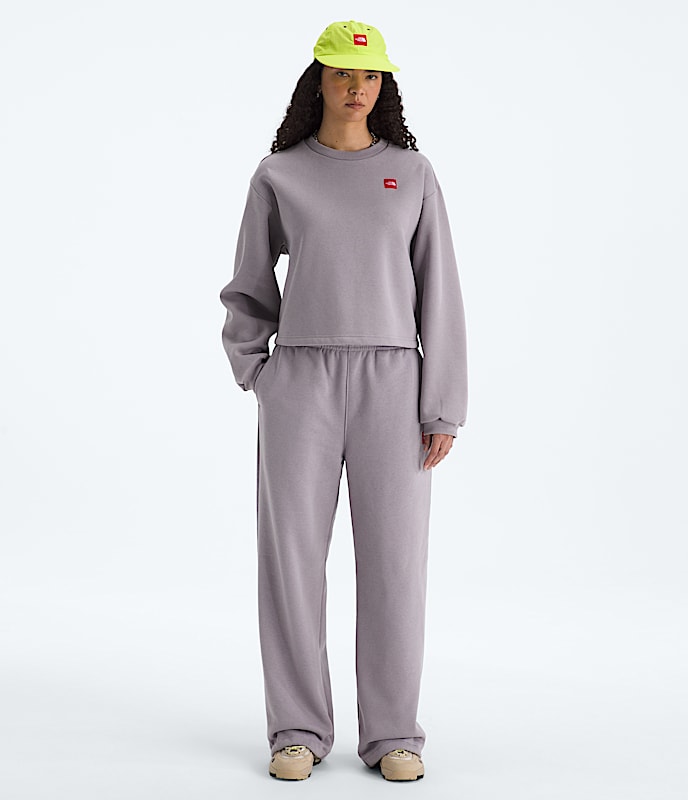 Chandail ras du cou TNFRed Box pour femmes TNF HERO2