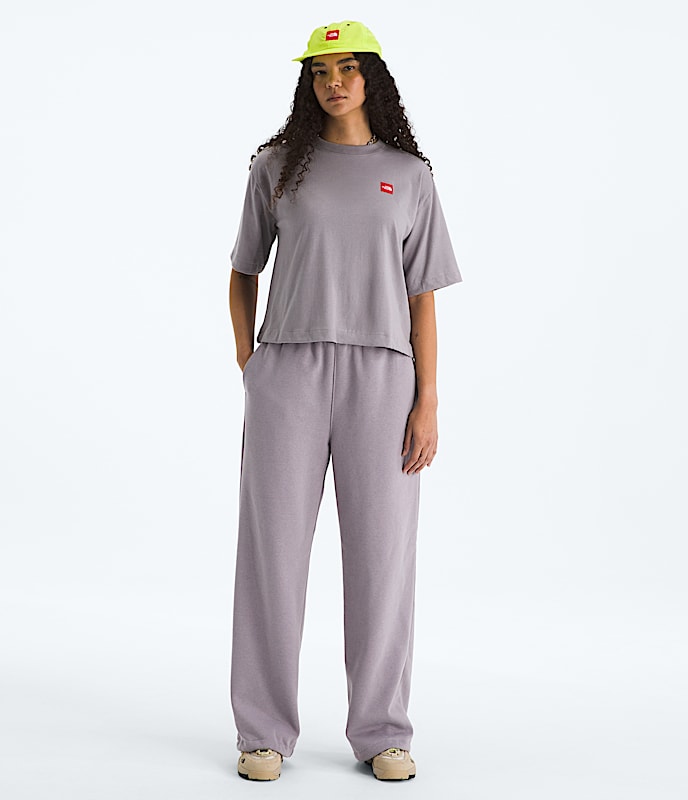 Tshirt droit  manches courtes TNF Red Box pour femmes TNF HERO2