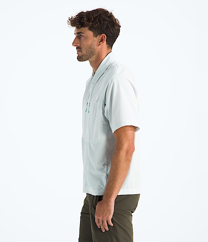 Mens Trail LIGHTRANGE ShortSleeve Shirt TNF MODEL34