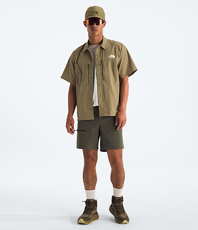 Mens Trail LIGHTRANGE ShortSleeve Shirt TNF HERO2