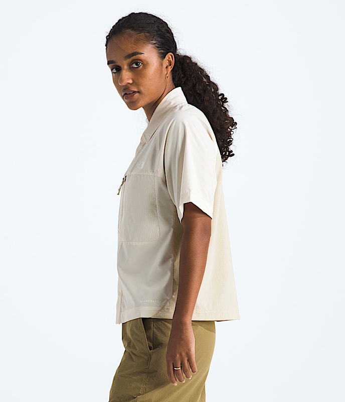 Haut  manches courtes Trail LIGHTRANGE pour femmes TNF MODEL34