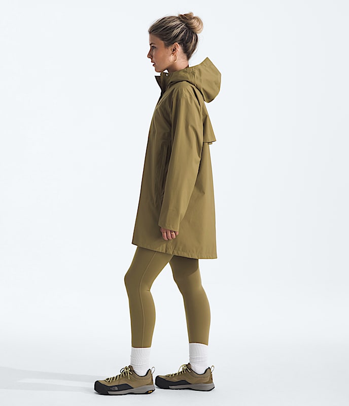 Womens Voyage Rain 3L Hooded Parka TNF MODEL34