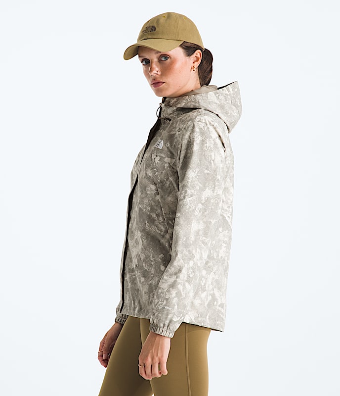 Womens Antora Rain JacketPrint TNF MODEL34