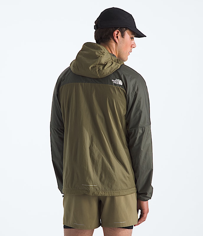 Mens Ridgelite FUTUREFLEECE Wind Jacket TNF BACK