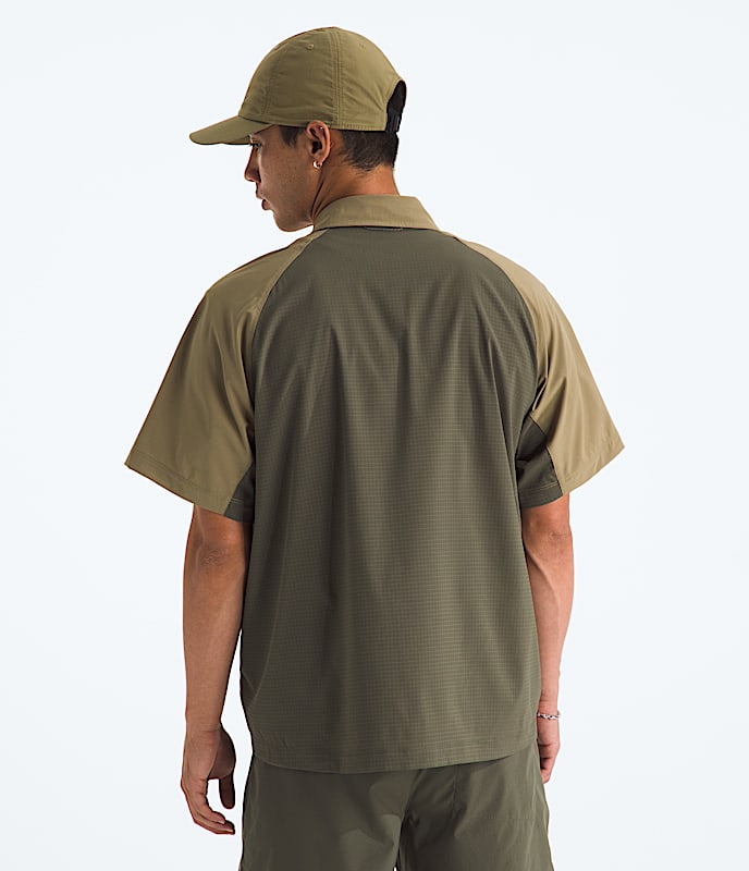 Mens Trail LIGHTRANGE ShortSleeve Shirt TNF BACK