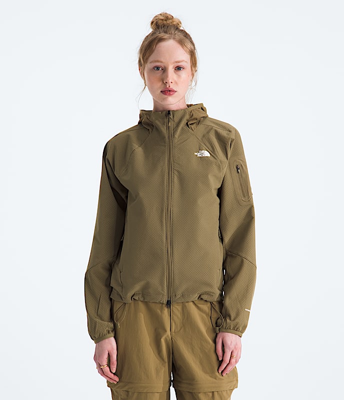 Womens Tek Approach FUTUREFLEECE Hooded Jacket TNF Main