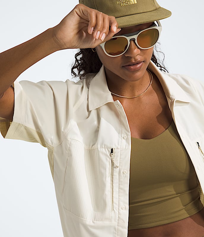 Haut  manches courtes Trail LIGHTRANGE pour femmes TNF HERO3