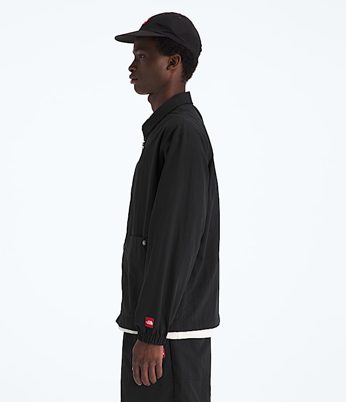 Men’s TNF™ Red Box Nylon Long-Sleeve Shirt