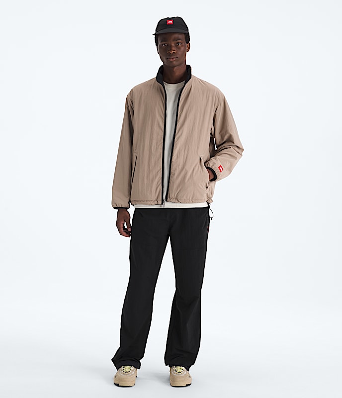 Mens TNF Red Box Nylon Belted Pants TNF HERO2