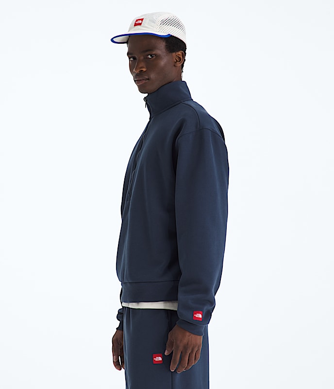 Mens TNF Red Box Half Zip TNF MODEL34