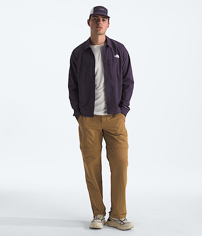 Mens Basin Convertible Pants TNF HERO2