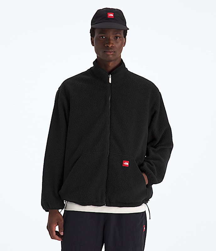 Men’s TNF™ Red Box Reversible Fleece Jacket - 6