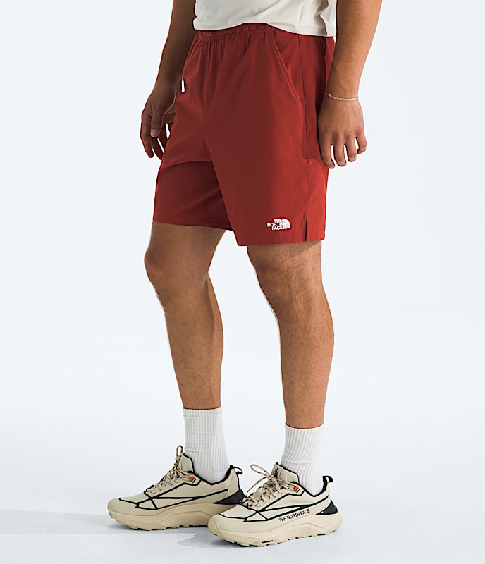 Mens Wander 2In1 7 Shorts TNF MODEL34