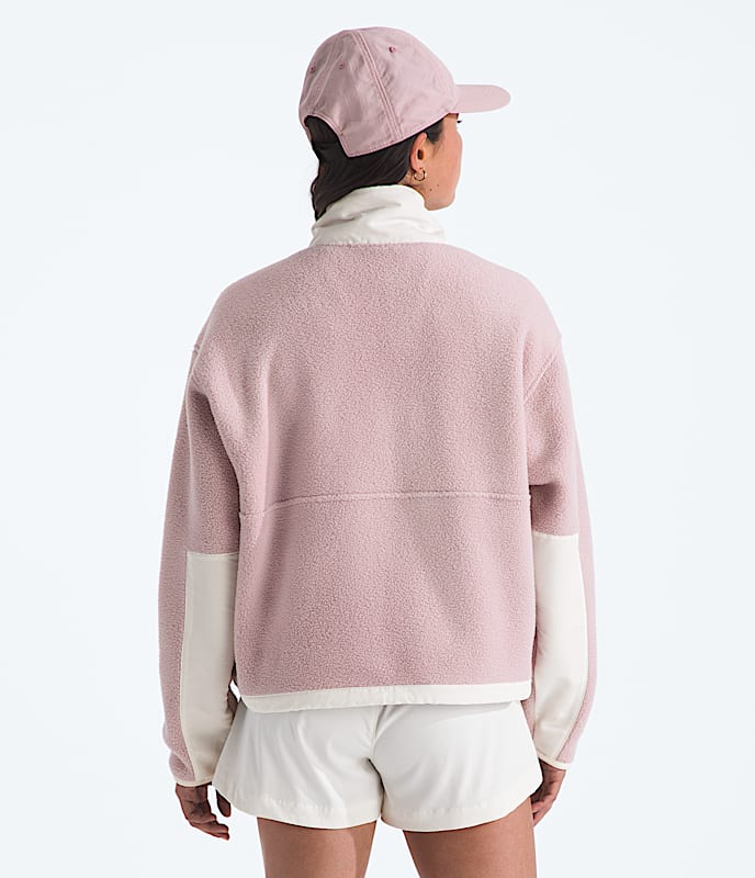 Womens Yumiori Off Peak FullZip Jacket TNF BACK