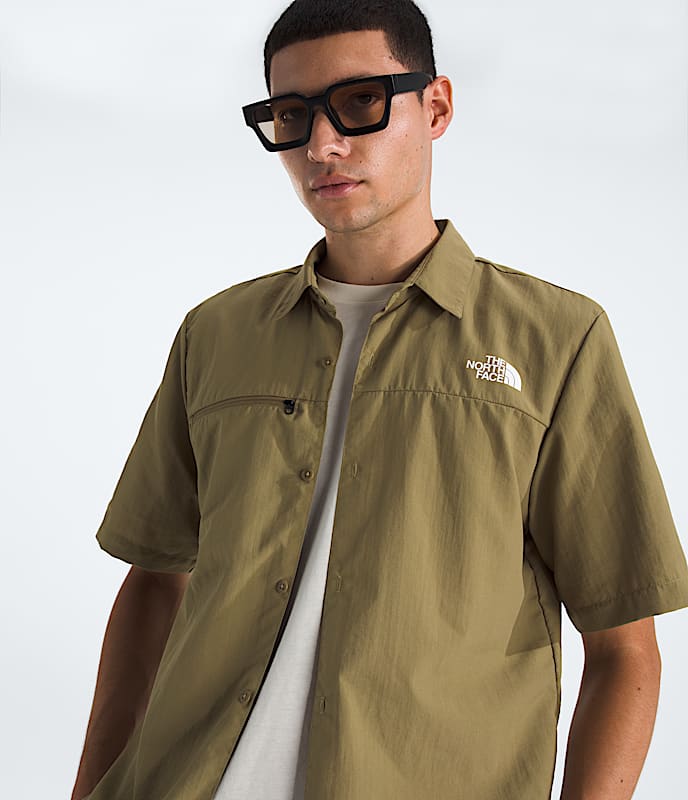 Mens Packable ShortSleeve Shirt TNF HERO3