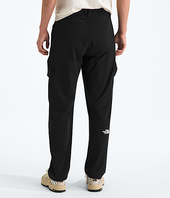 Mens Packable Loose Pants TNF BACK