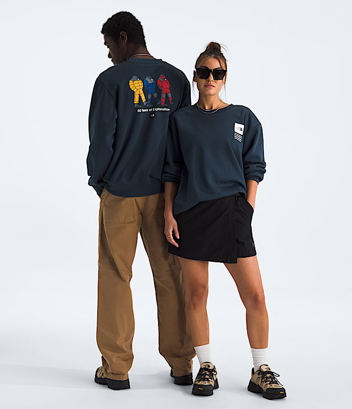 Unisex TNF™ Celebration Relaxed Crew—Graphic