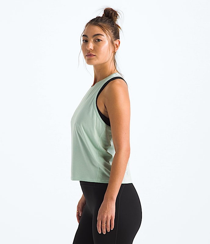 Womens Jaida Tank TNF MODEL34