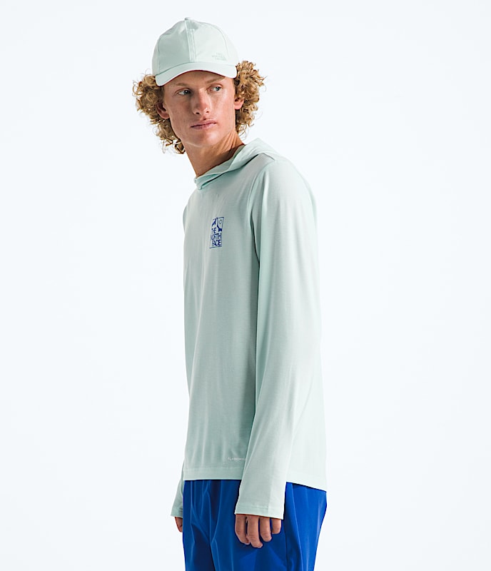 Mens Adventure Sunrise Hike Hoodie TNF MODEL34