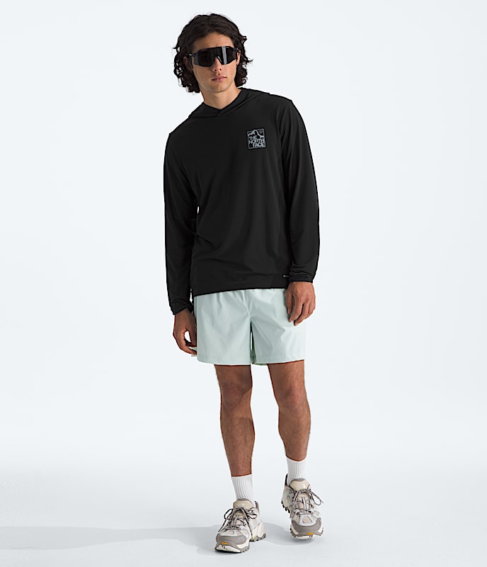 Mens Adventure Sunrise Hike Hoodie TNF HERO2