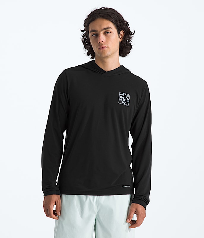 Mens Adventure Sunrise Hike Hoodie TNF HERO