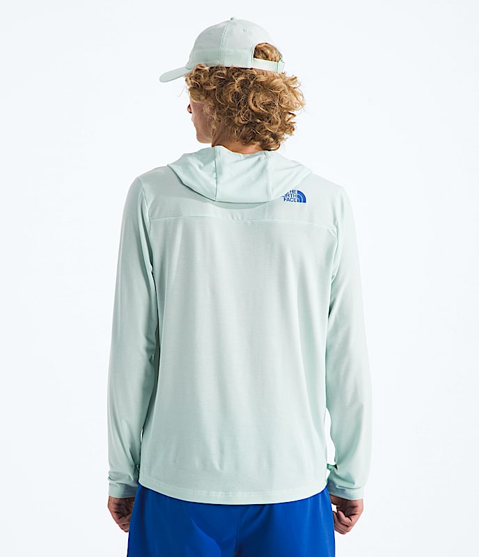 Mens Adventure Sunrise Hike Hoodie TNF BACK