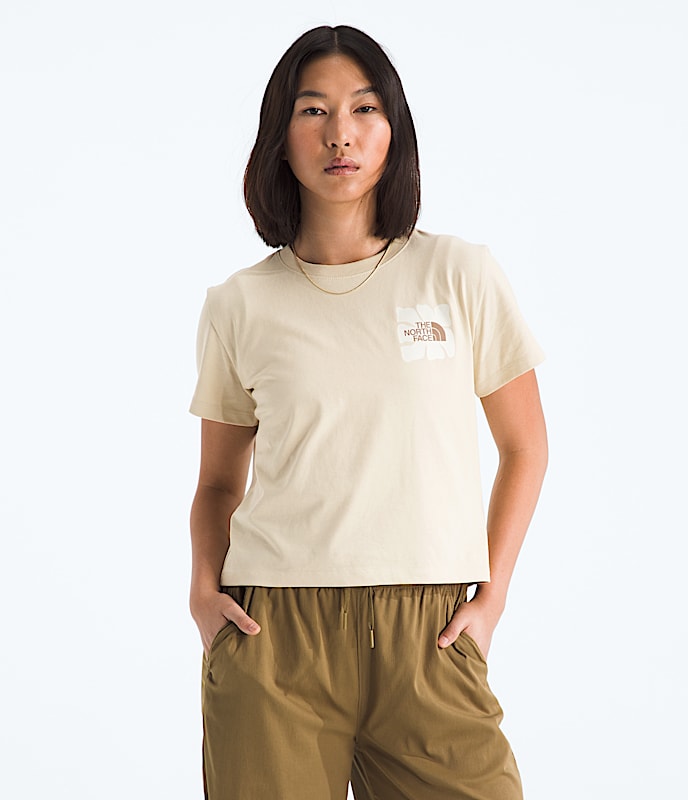 Womens Sun Regular ShortSleeve Cutie TeeGraphic TNF BACK