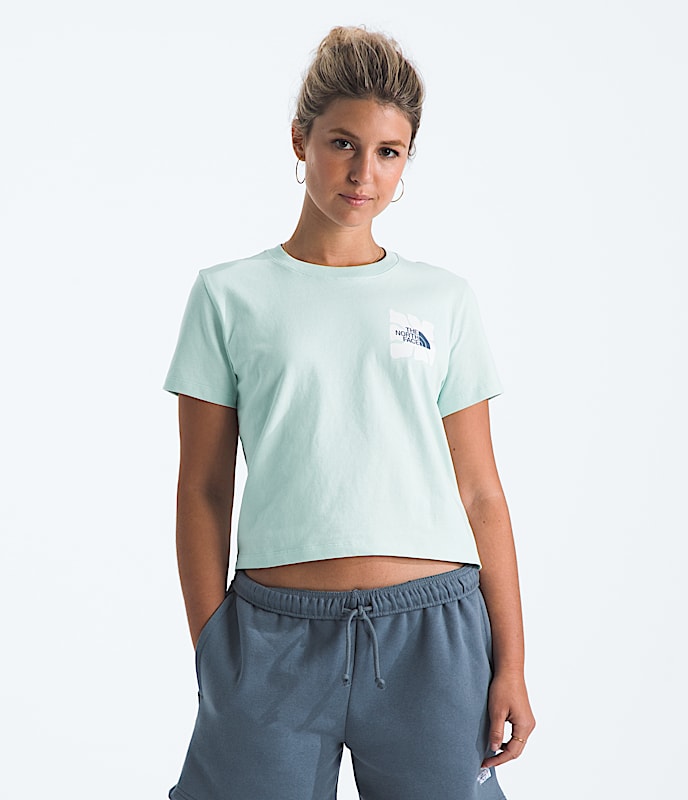 Womens Sun Regular ShortSleeve Cutie TeeGraphic TNF BACK