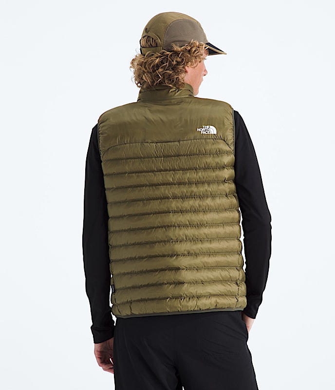 Mens Terra Peak Vest TNF Cedar BACK