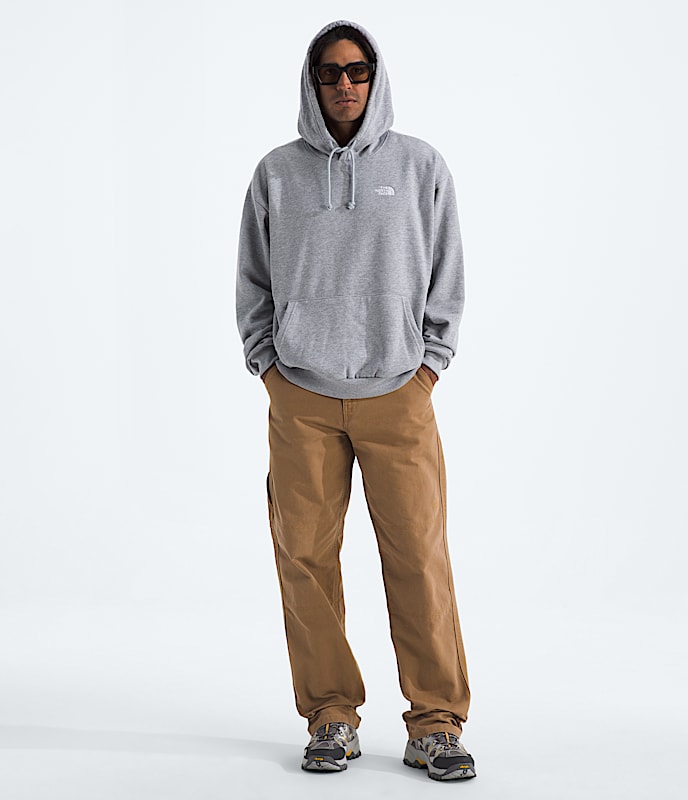 Mens Evolution Simple Dome Oversized Hoodie TNF HERO2