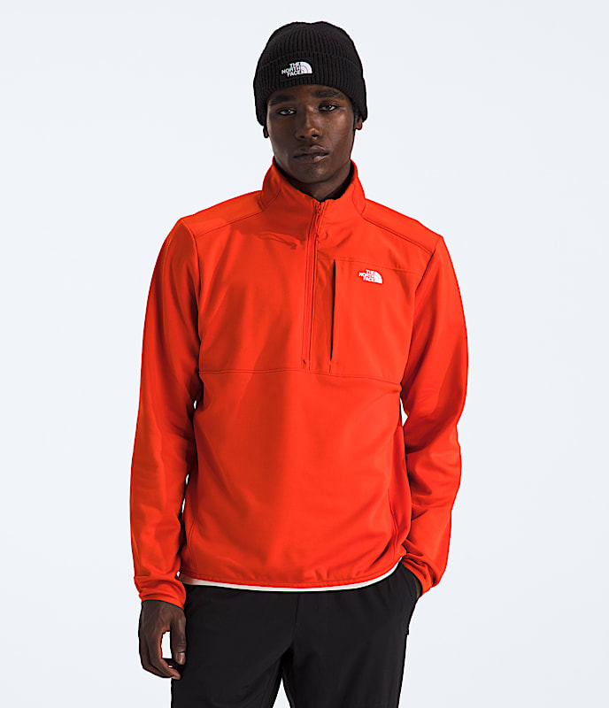 Mens TNF Performance Fleece Zip TNF Main