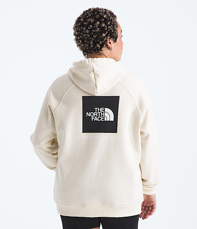 Womens Plus Evolution Box NSE Regular Hoodie TNF Main