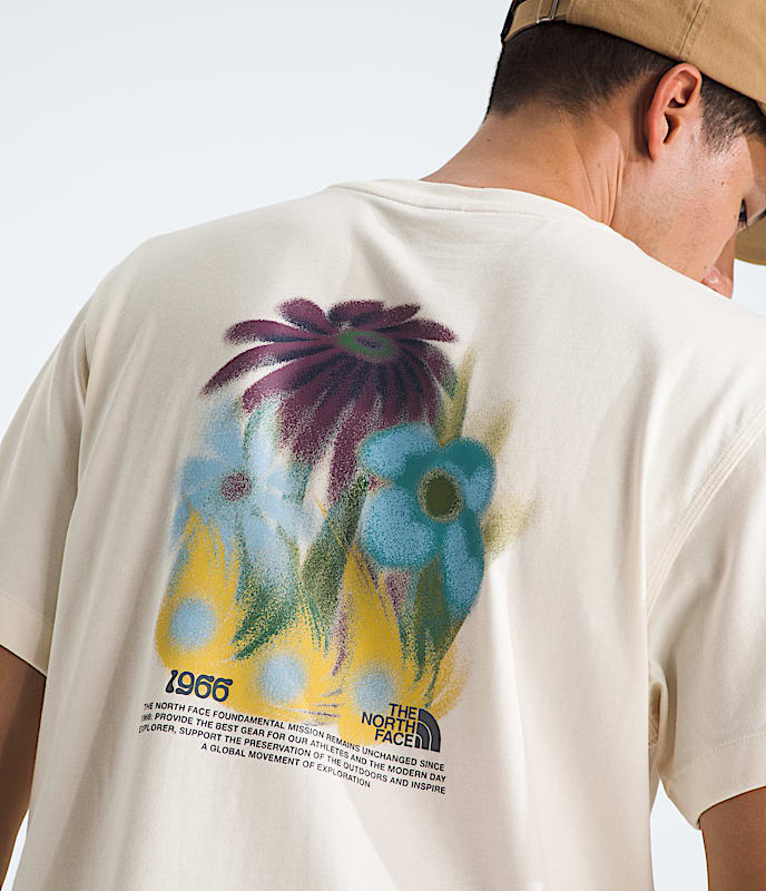 Tshirt imprim dcontract  manches courtes 1966 Flora pour hommes TNF HERO2