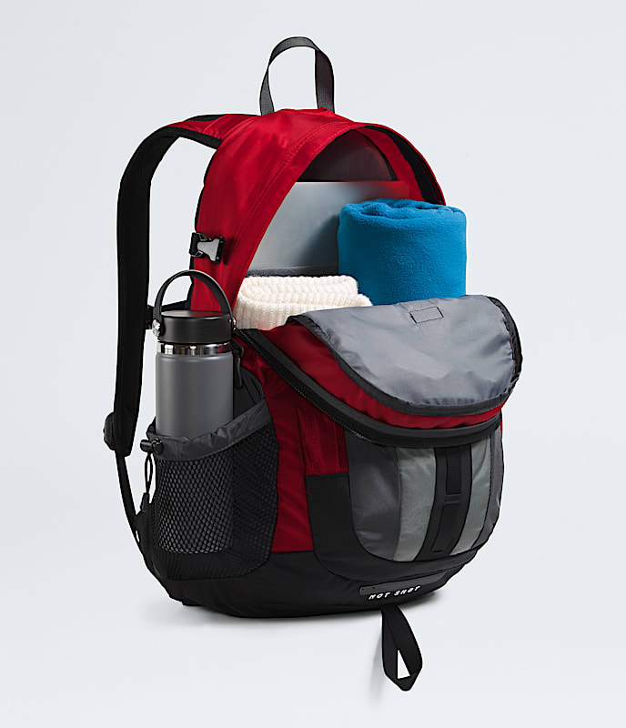 Hot Shot SE Backpack TNF TNF RedZinc Grey INT