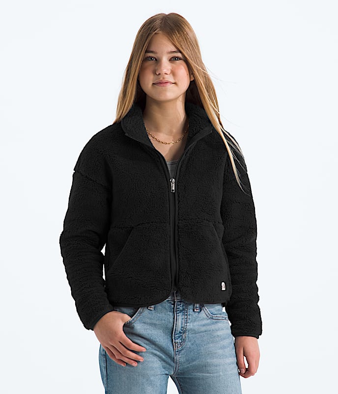 Girls Cabin Fleece FullZip Jacket TNF HERO