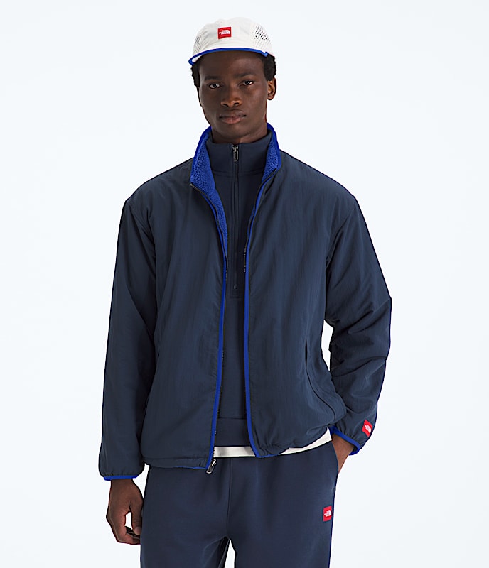 Men’s TNF™ Red Box Reversible Fleece Jacket - 2