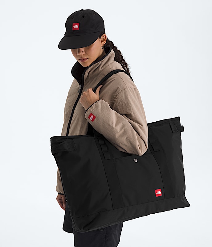 TNF Red Box Large Tote Bag TNF MODELBACK