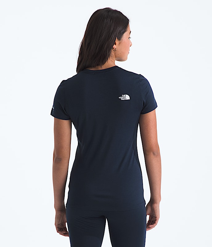 TNF X Smartwool Women’s Merino Blend 150 Short-Sleeve Crew - 2