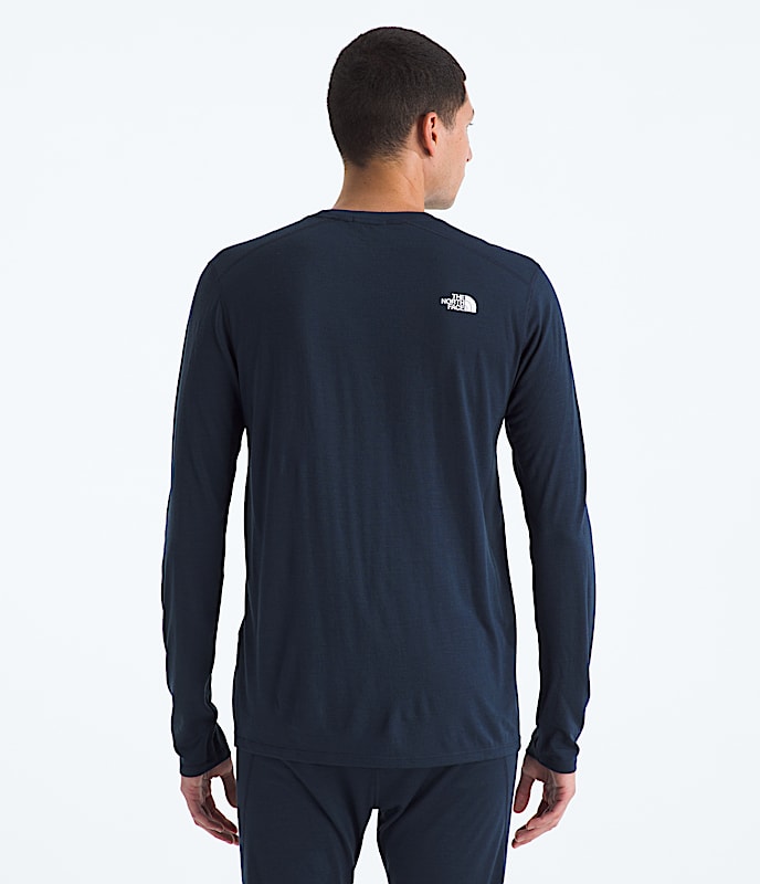 TNF X Smartwool Men’s Merino Blend 150 Long-Sleeve Crew - 2