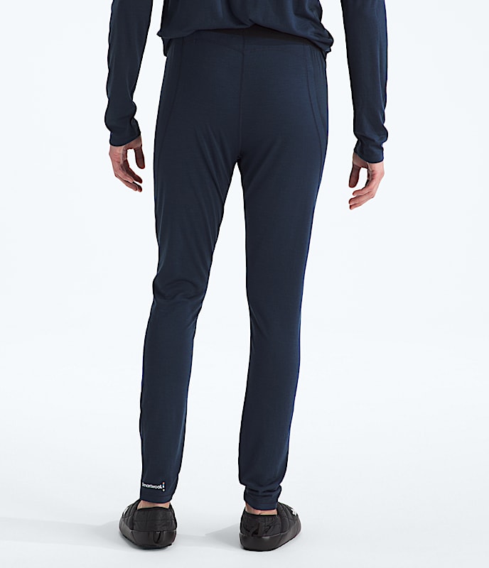 TNF X Smartwool Mens Merino Blend 150 Bottoms TNF BACK