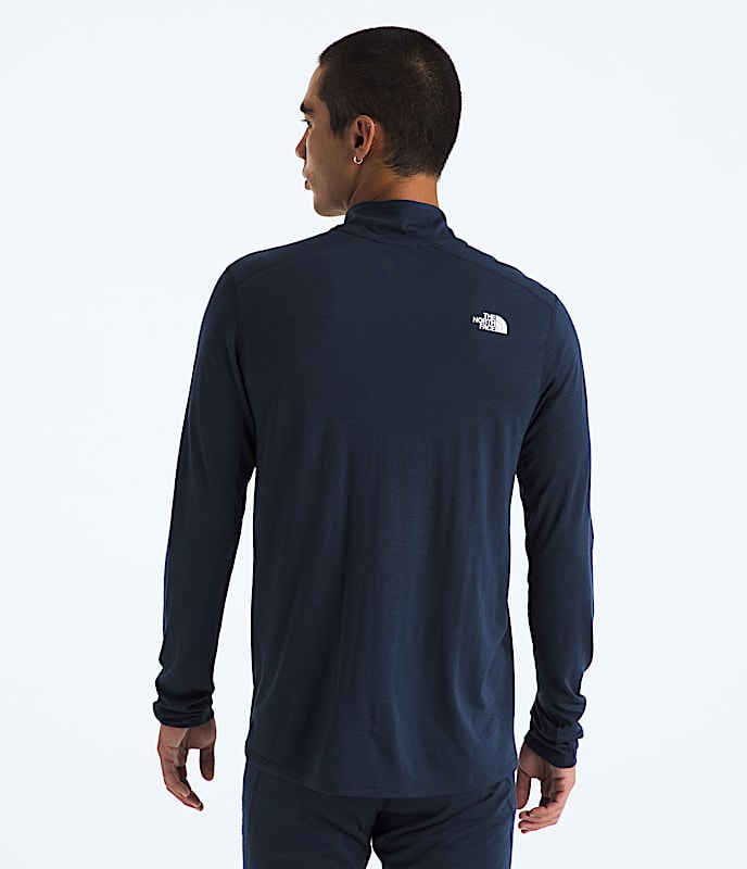 TNF X Smartwool Men’s Merino Blend 150 Long-Sleeve ¼-Zip - 2