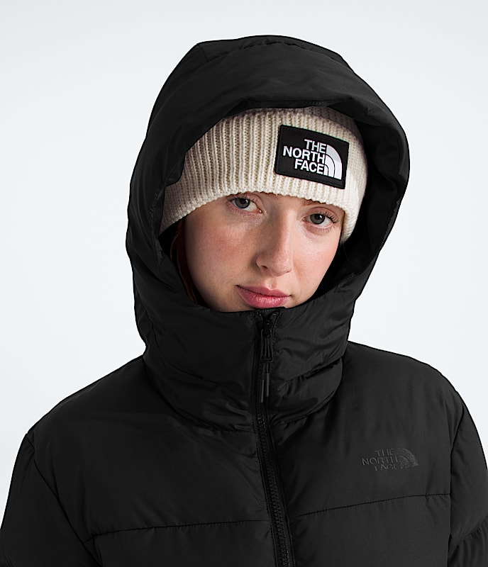 Womens Explore Farther Parka TNF MODELHOOD2