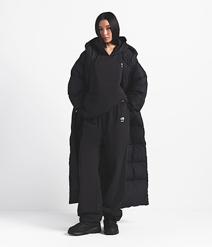 The North Face X SKIMS Women's Nuptse Wrap Parka