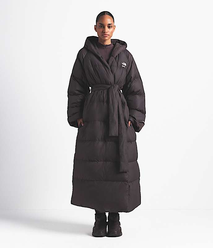 The North Face X SKIMS Women's Nuptse Wrap Parka - 1