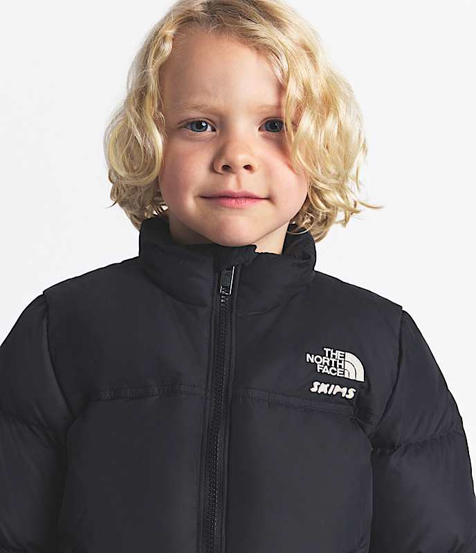 Manteau Nuptse 1996 pour enfants The North Face x SKIMS TNF Onyx Sk HERO2