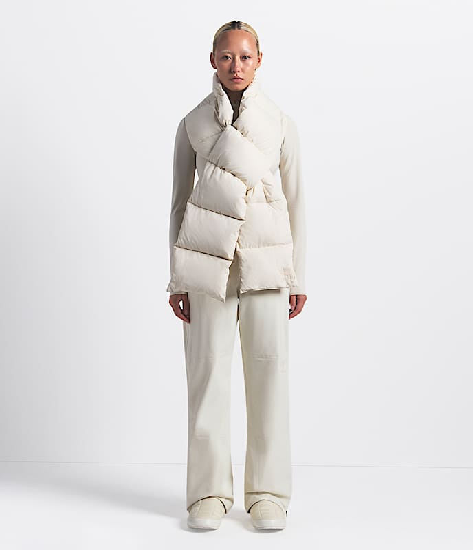 The North Face X SKIMS Nuptse Scarf