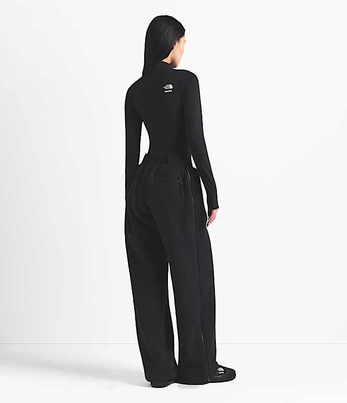 Pantalon  jambe droite en molleton Denali 1995 The North Face x SKIMS TNF Onyx Sk BACK