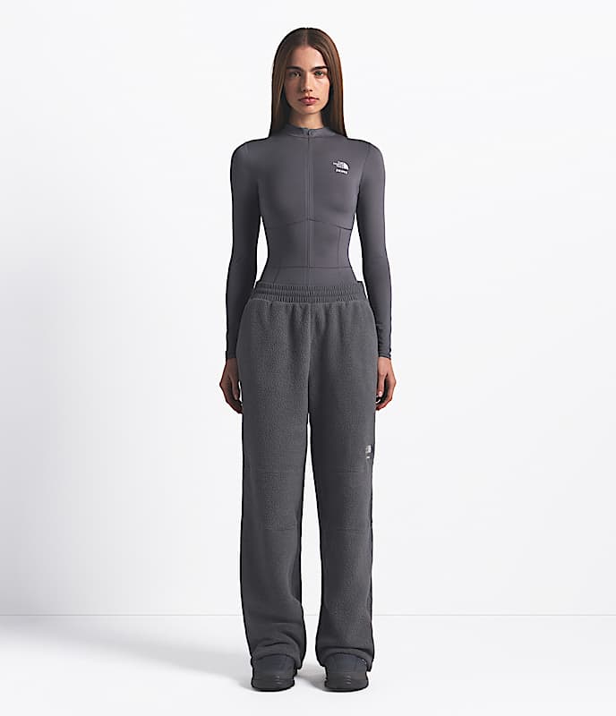 Pantalon  jambe droite en molleton Denali 1995 The North Face x SKIMS TNF Gris acier Sk HERO